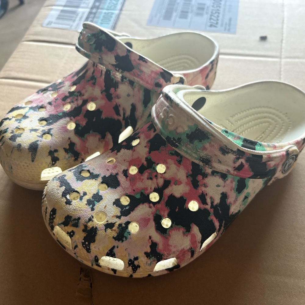 Colorful crocs